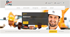 Desktop Screenshot of lebatimentunique.com